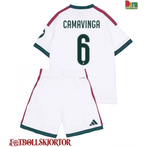 Real Madrid Eduardo Camavinga #6 Hemmakläder Barn 2026-27 Kortärmad (+ Korta byxor)